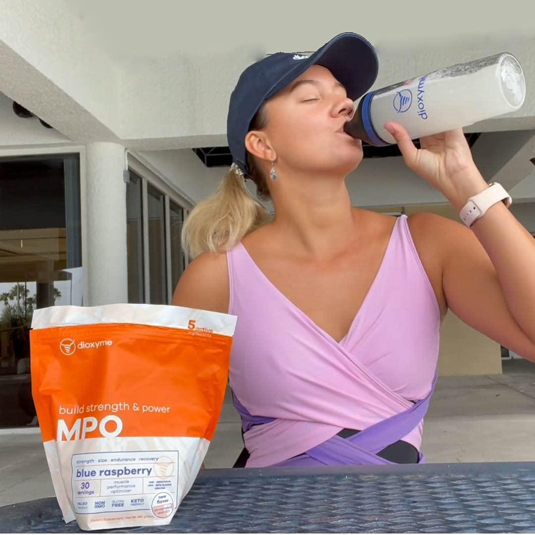 Dioxyme MPO - All Natural Anabolic Muscle Optimizer and Performance Enhancer (Lemonade Flavor))