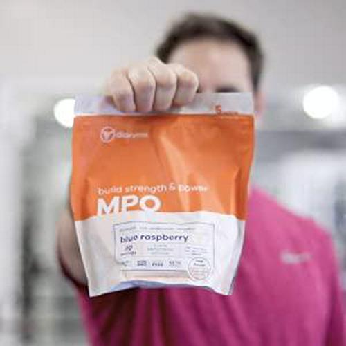 Dioxyme MPO - Muscle Performance Optimizer Produces Anabolic Growth, Increased Strength and Endurance. Stimulant Free. (Blue-Razz Flavor)