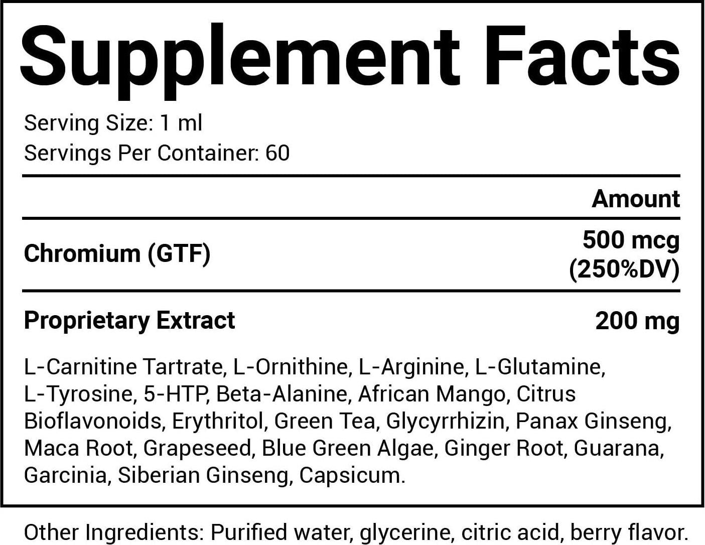 Dirobi Pounds and Inches Weight-Loss Drops, Liquid Weight-Loss Supplement for Women and Men, Diet-Pill Alternative with Delicious Blueberry Flavor