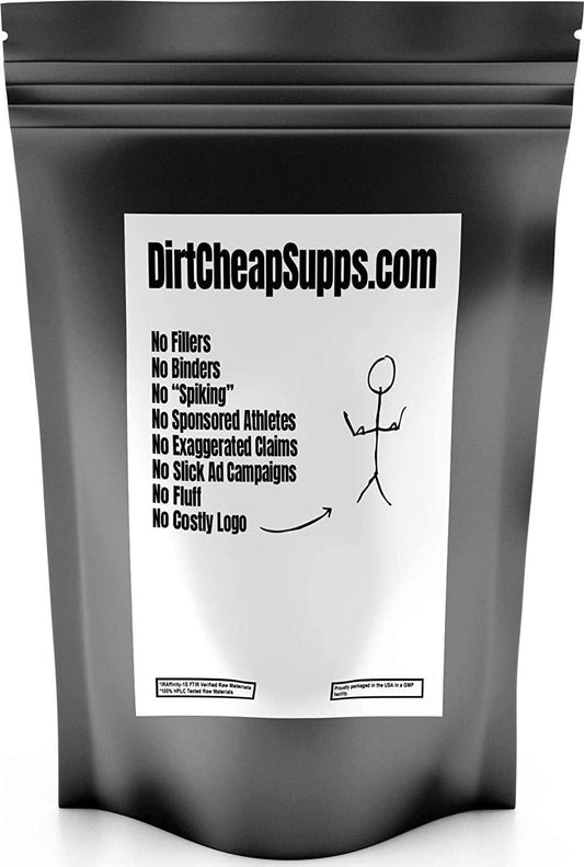DirtCheapSupps Creapure Creatine Powder 100g (20 Servings) | Pure German Creatine Monohydrate from Creapure | Safest and Purest Creatine