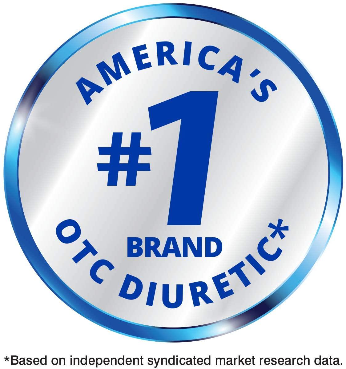 Diurex Ultimate Re-Energizing Water Pills - Maximum Strength Diuretic - Relieve Water Bloat - 60 Count