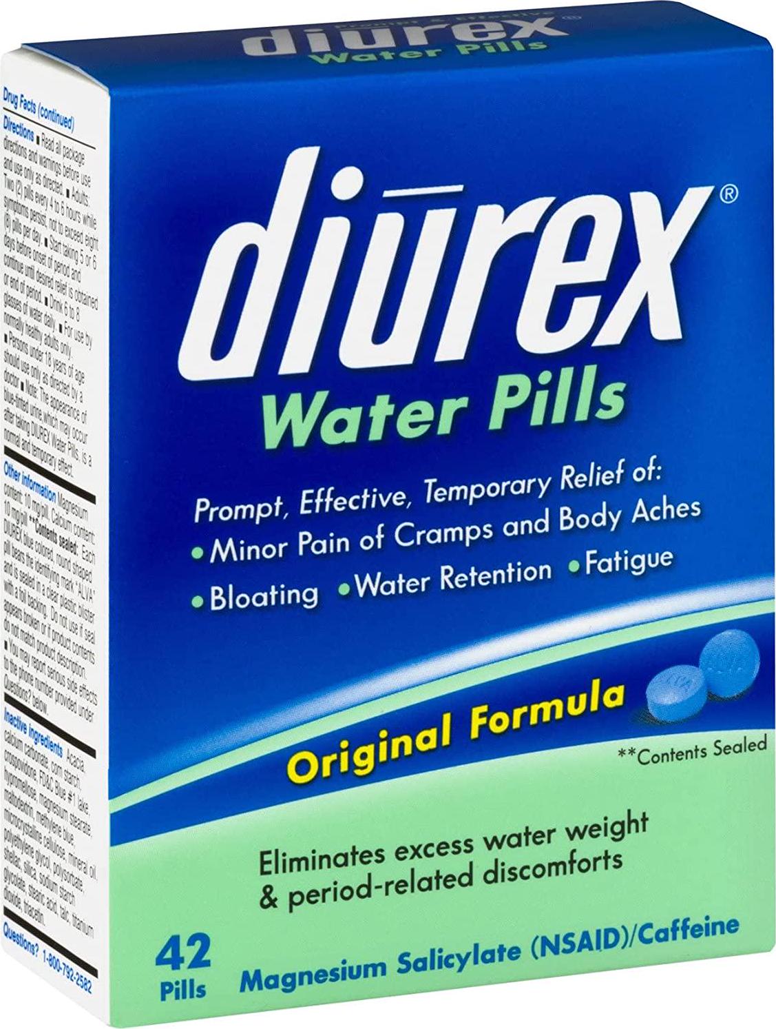 Diurex Water Pills, 42 ct