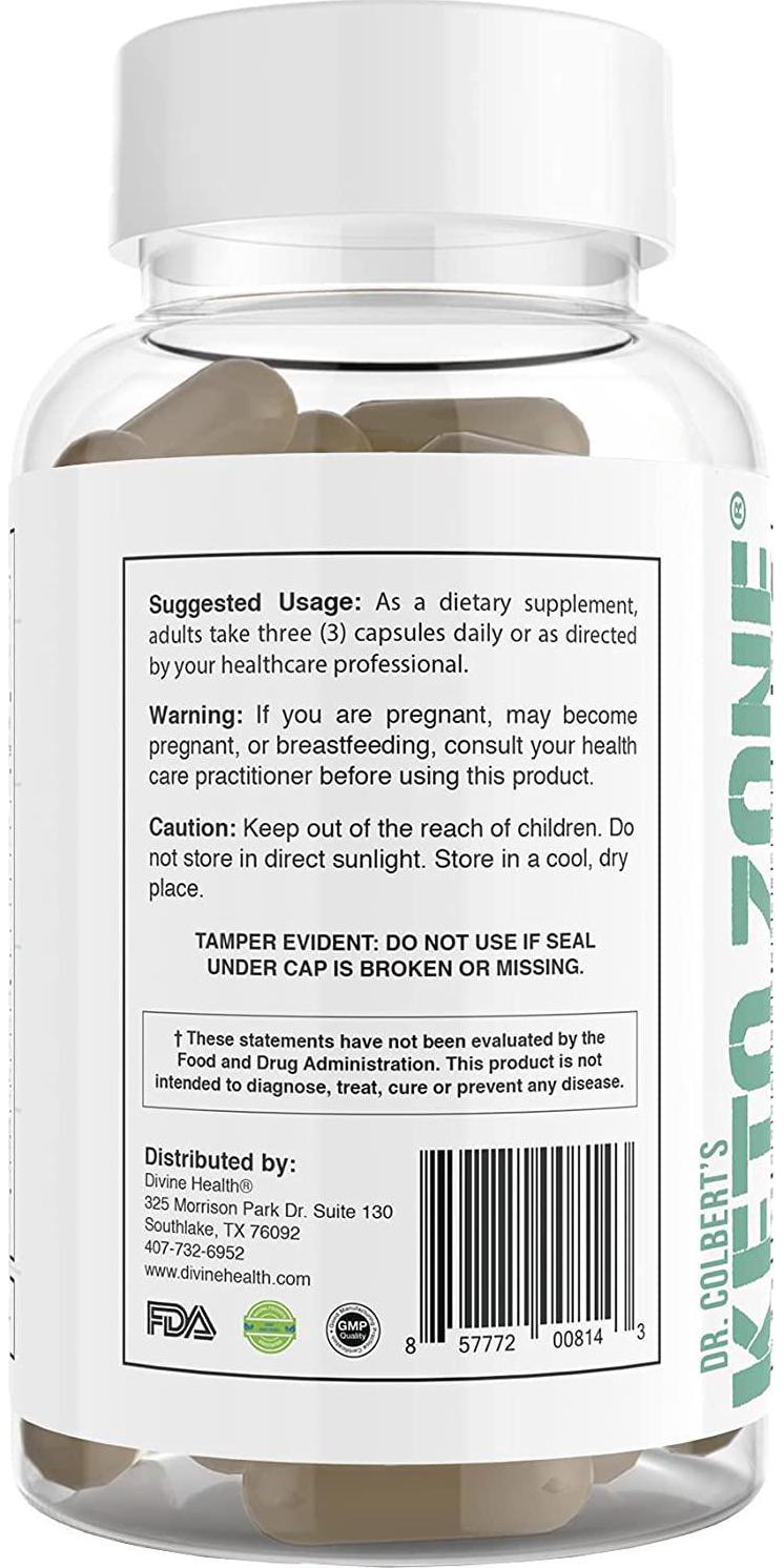 Divine Health Dr.Colbert's Thyroid Zone Vitamins A, D3 and B12 Optimal Thyroid Hormone Production