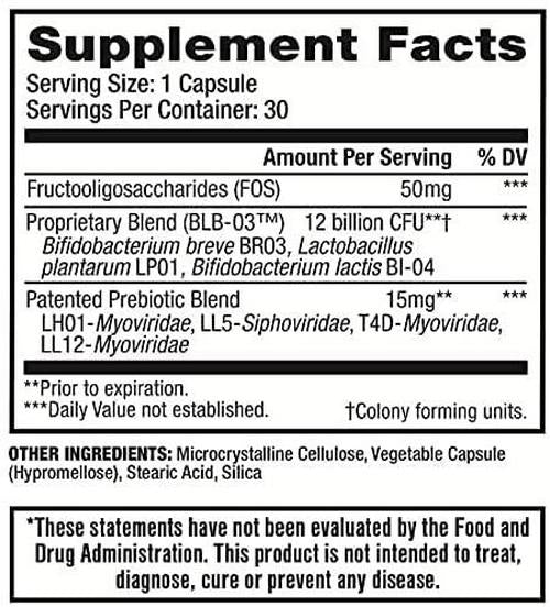 Divine Health's Beyond Biotics Ultra Blend Probiotics | 12 Billion CFU Probiotics | 30 Capsules | 30 Servings |