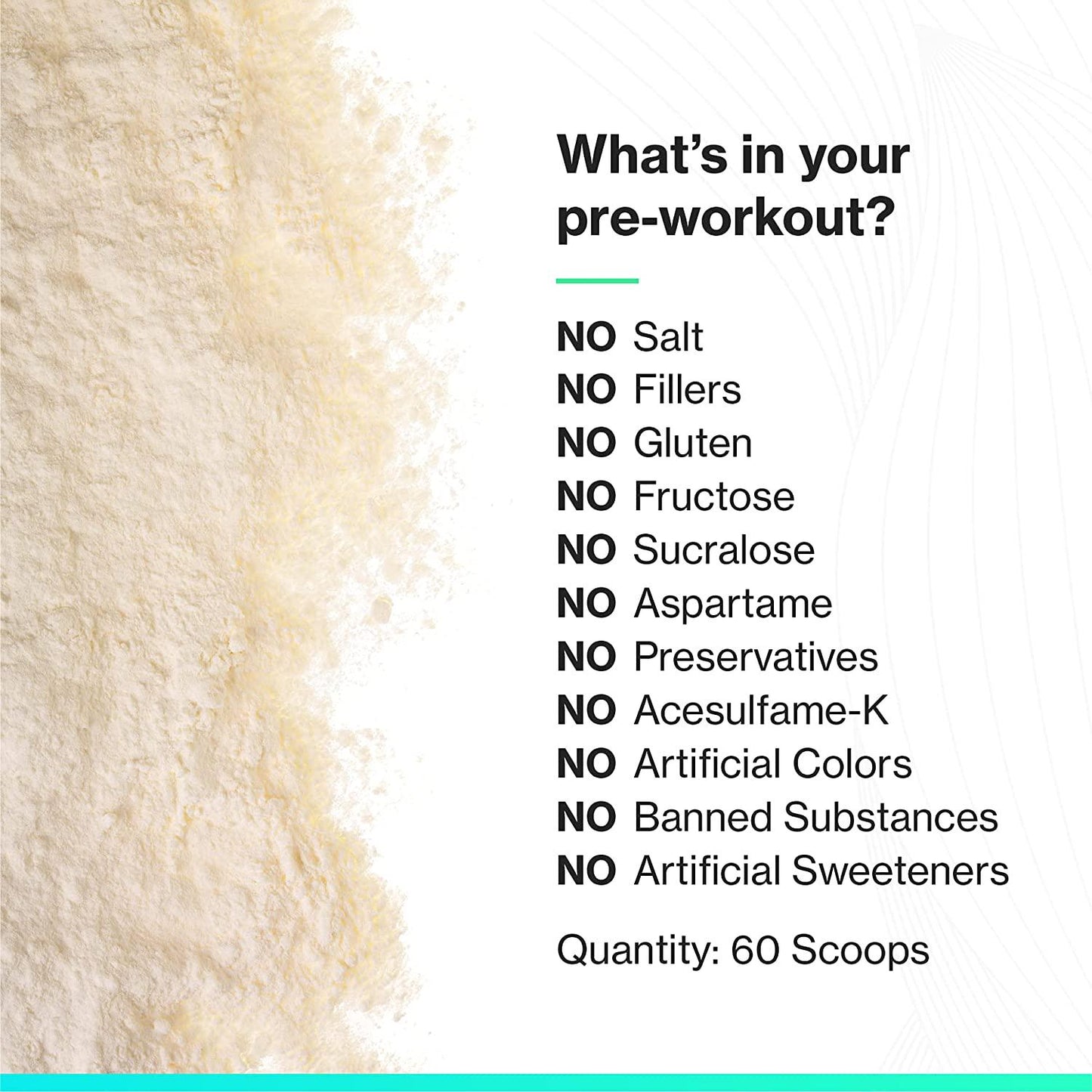 Do Vitamins PurePump - All-Natural Clean Preworkout Powder, Boost Energy, Focus, NO Pumps, Endurance, Keto, Vegan, Non-GMO, Third-Party Tested, Citrulline, Beta Alanine, Lemon Flavor (30 Servings)
