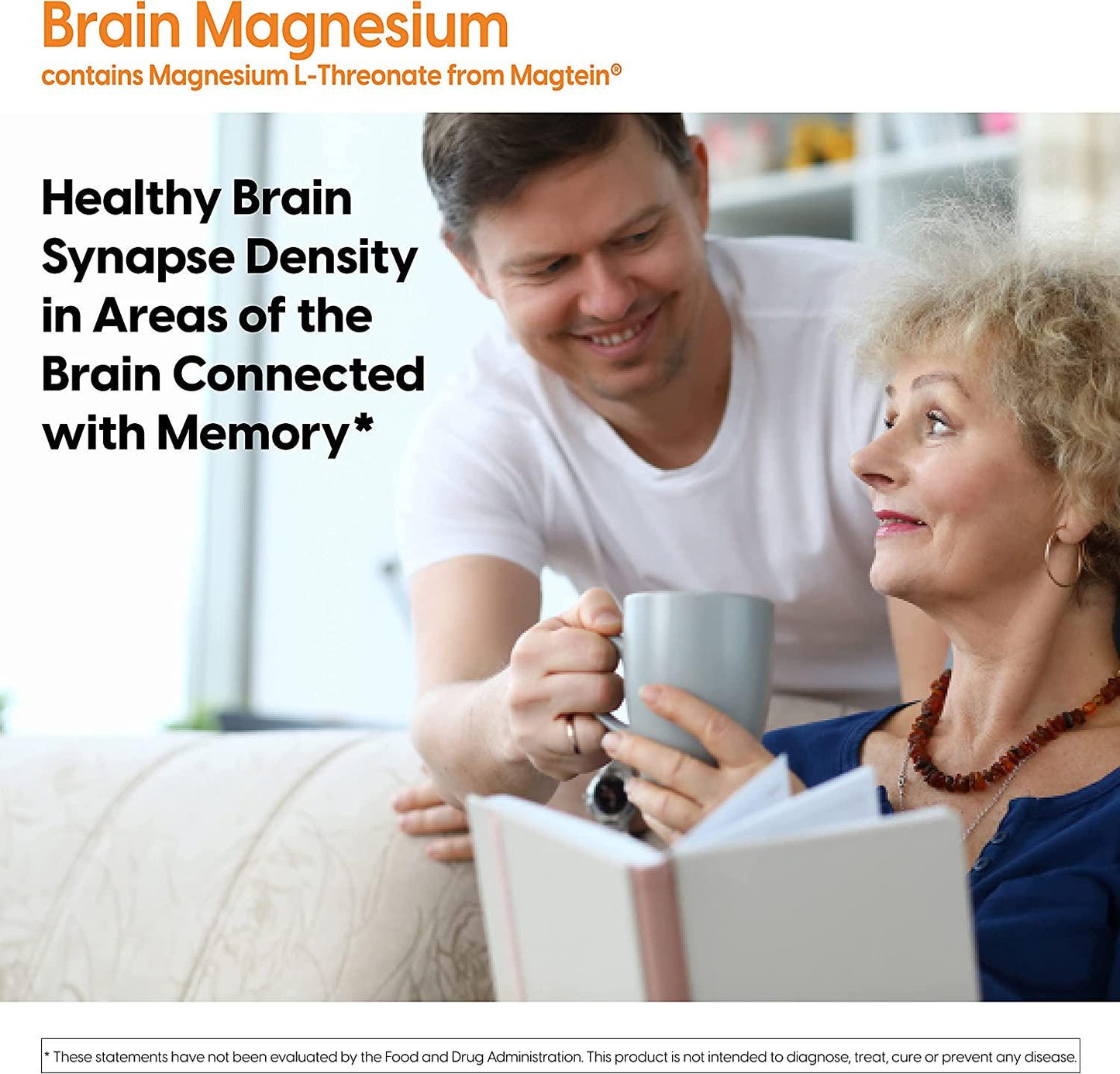 Doctor's Best Brain Magnesium, Non-GMO, Vegan, Gluten Free, 75 mg, 60 Veggie Caps