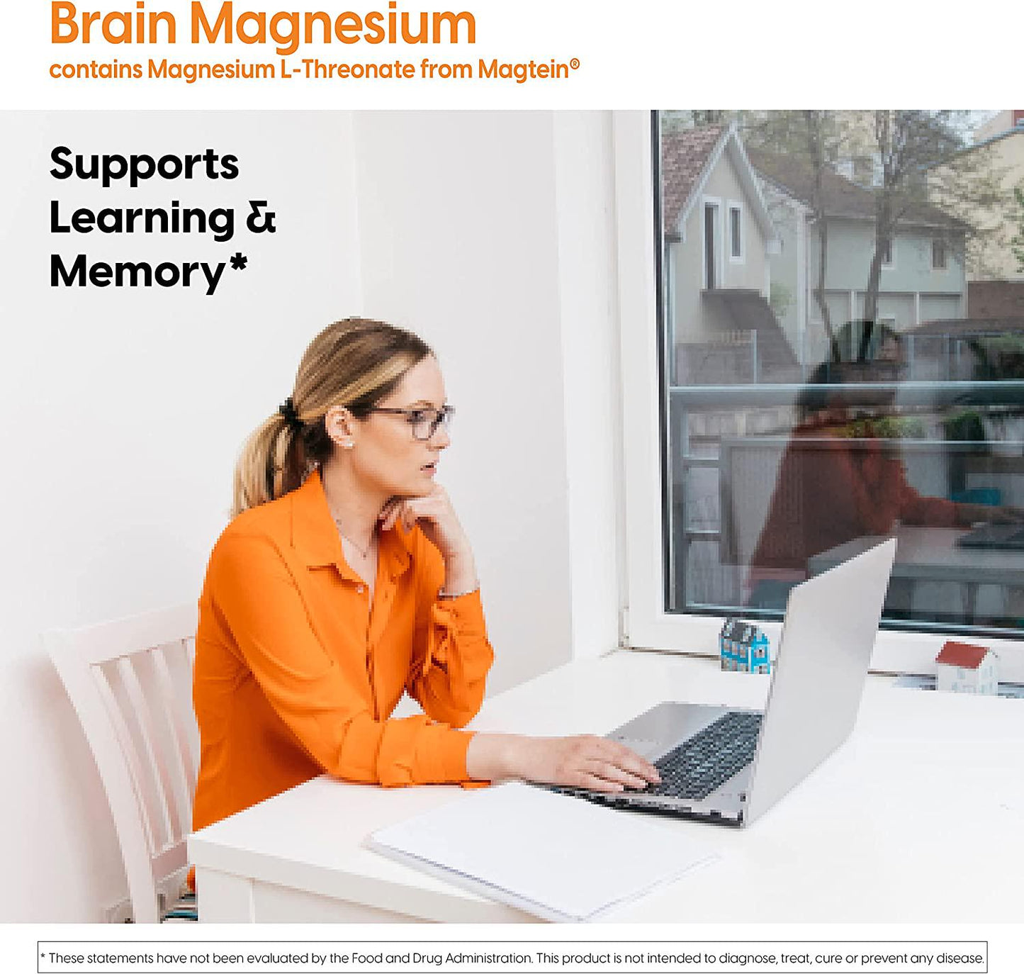 Doctor's Best Brain Magnesium, Non-GMO, Vegan, Gluten Free, 75 mg, 60 Veggie Caps