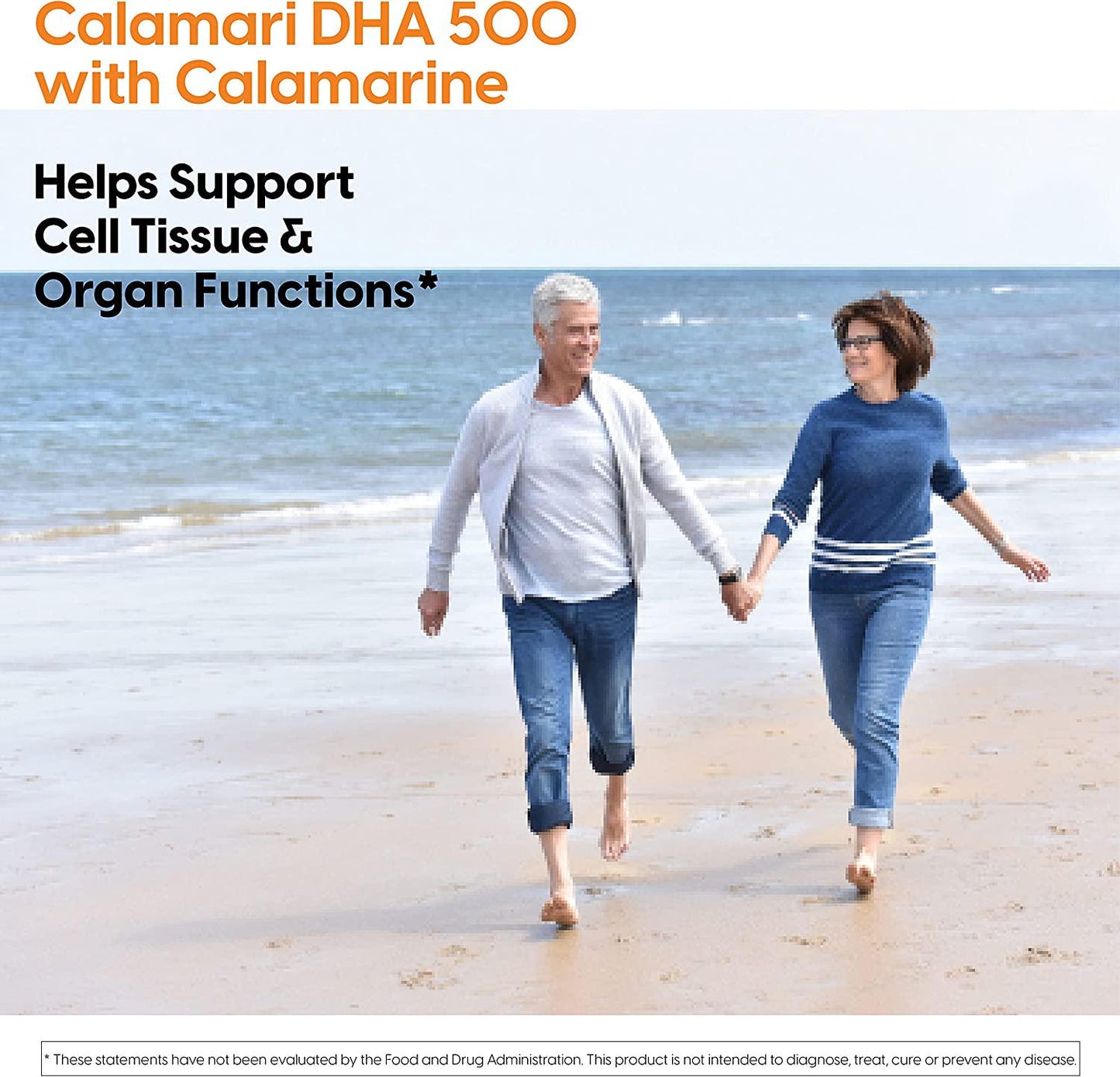 Doctor's Best DHA 500 with Calamarine, Supports Cognitive Performance, Cardiovascular, Cell, Tissue and Organs, 60 Softgels