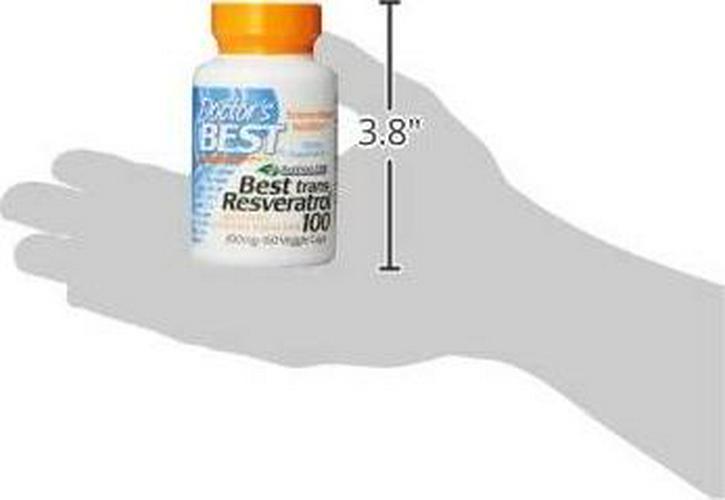 Doctor's Best, Trans-Resveratrol with Resvinol, Non-GMO, Vegan, Gluten Free, Soy Free, 100 mg, 60 Veggie Caps (DRB-00171)