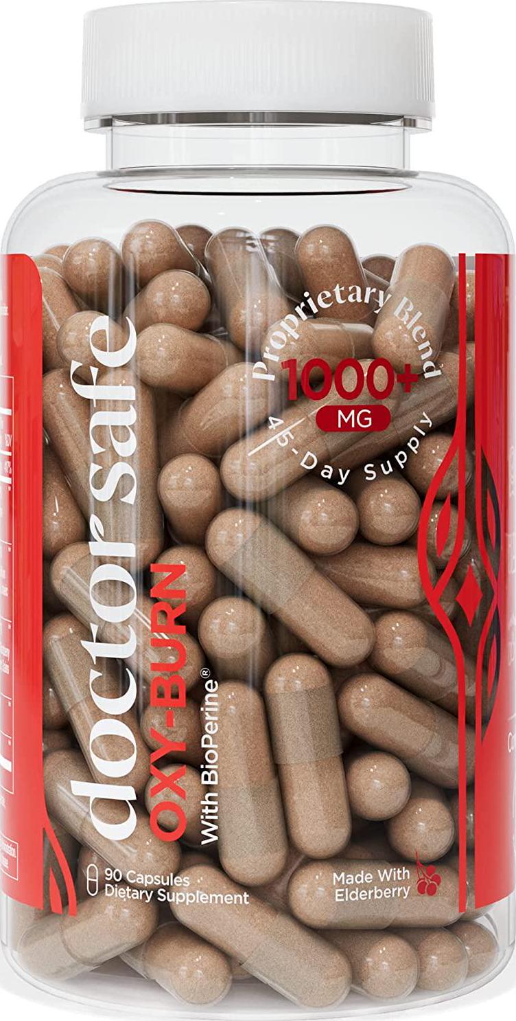 Doctor Safe Weight Loss Pills for Women and Men, Fat Burner and Appetite Suppressant for Weight Loss and Energy Support 1000 mg - 45 Days Supply