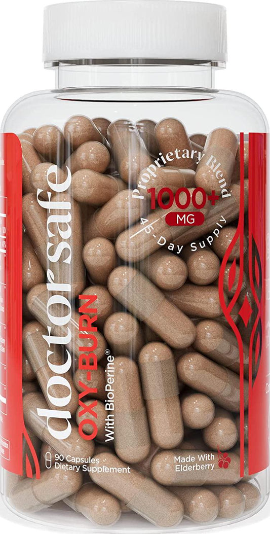 Doctor Safe Weight Loss Pills for Women and Men, Fat Burner and Appetite Suppressant for Weight Loss and Energy Support 1000 mg - 45 Days Supply