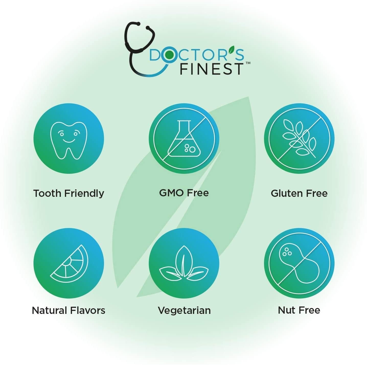 Doctors Finest Multivitamin Gummies for Kids, Vegetarian, GMO-Free and Gluten Free, Great Tasting Fruit Flavors Pectin Chews w/Vitamins A, C, D, E, 6 Different B Vitamins, 120 Count [60 Doses]