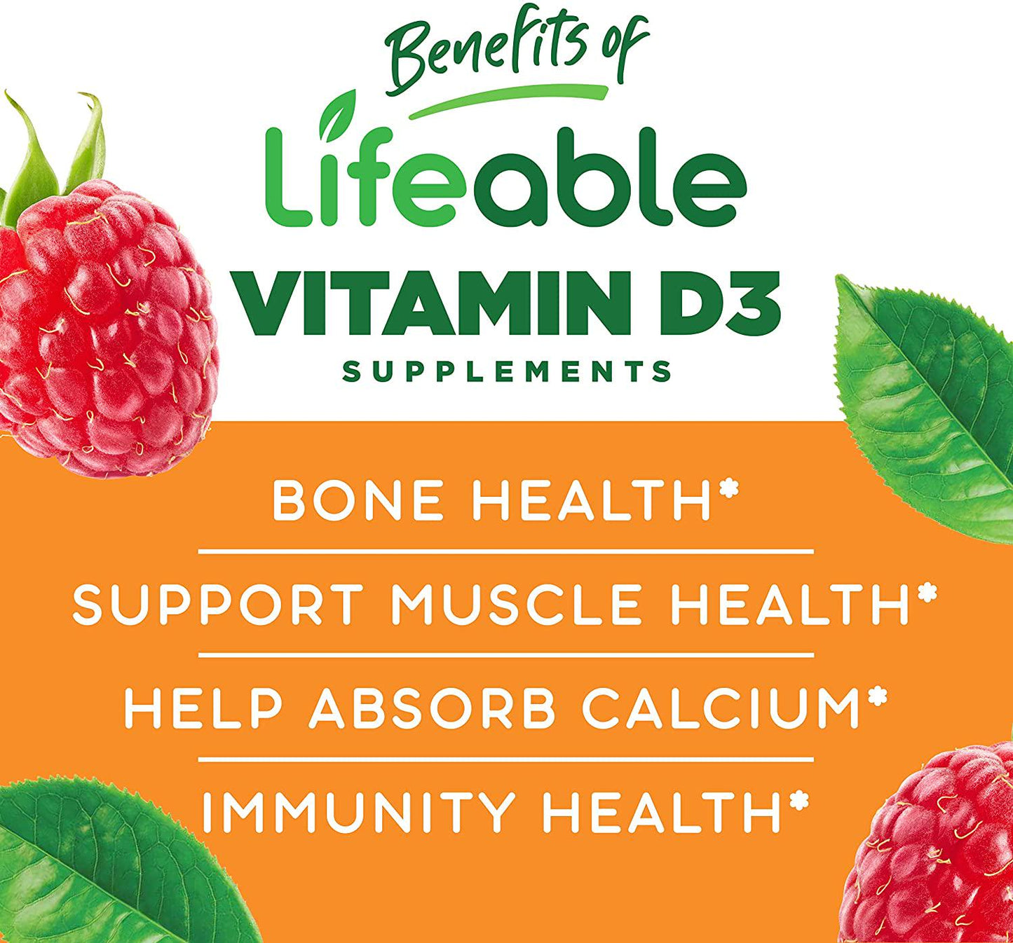 Doctors Finest Vitamin D 5000 IU High Potency Gummies – Tooth Friendly – Vegetarian, GMO-Free and Gluten Free – Great Tasting Mixed Berry Flavor Pectin Chews – Adult Dietary Supplement – 90 Jellies [45 Doses]