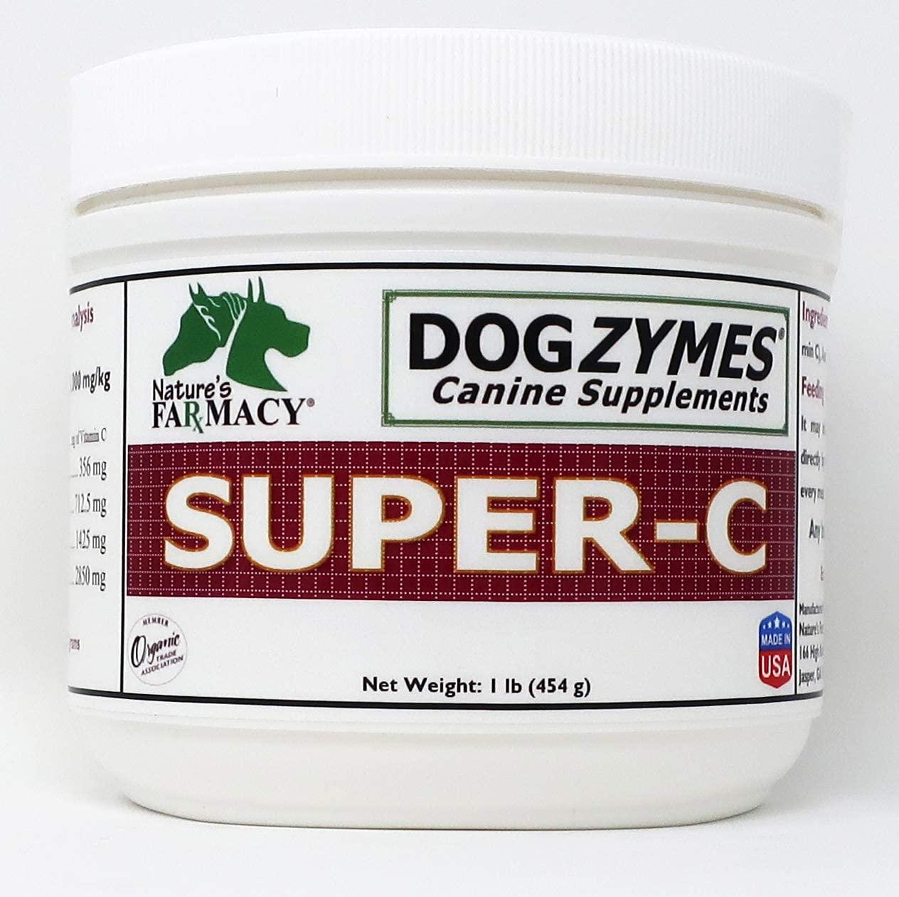 Dogzymes Super-C 1 Pound 2850mg Vitamin C per Teaspoon
