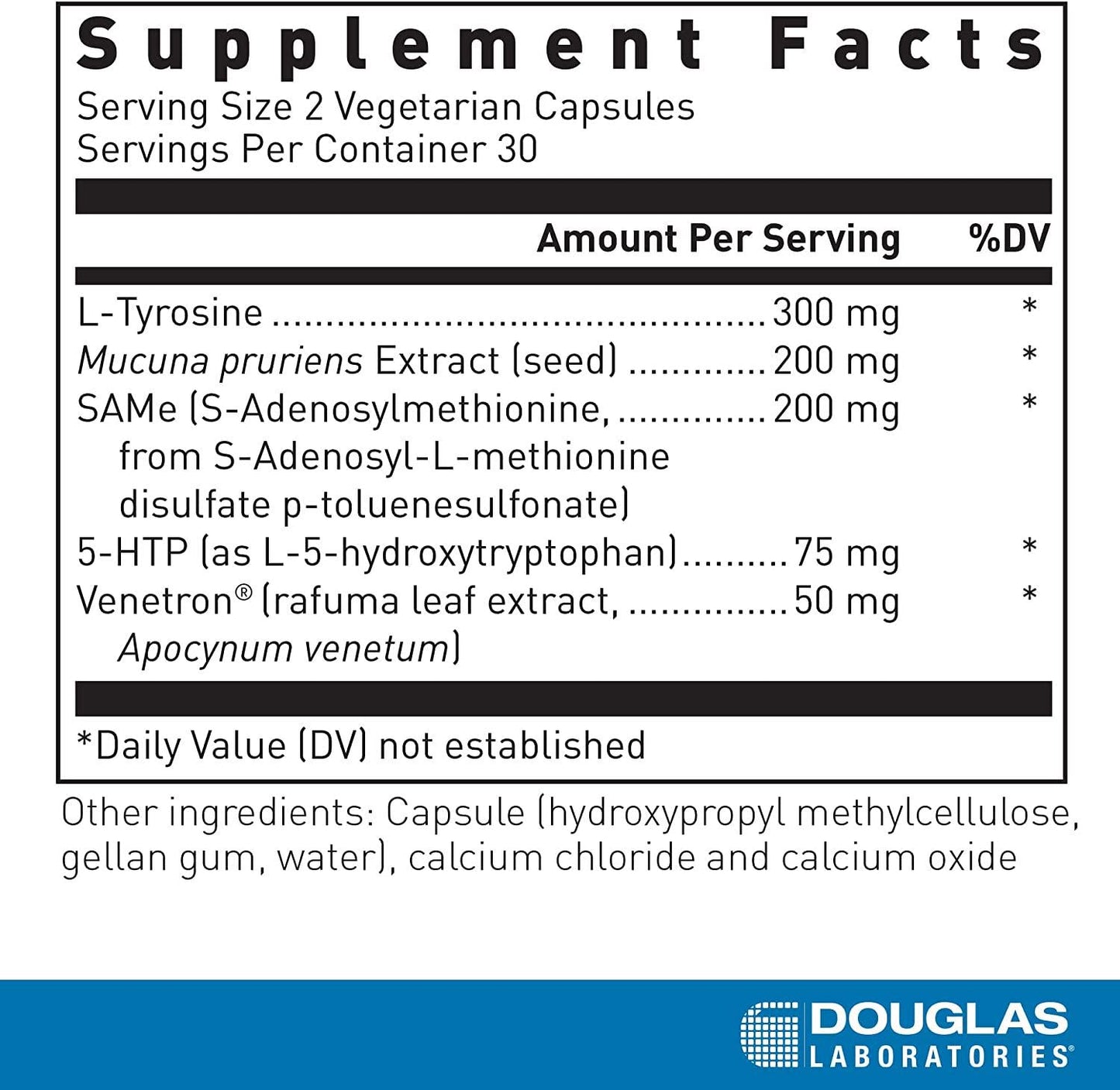 Douglas Laboratories Neurotransmitter Balance | Supports Feelings of Wellness | 60 Capsules