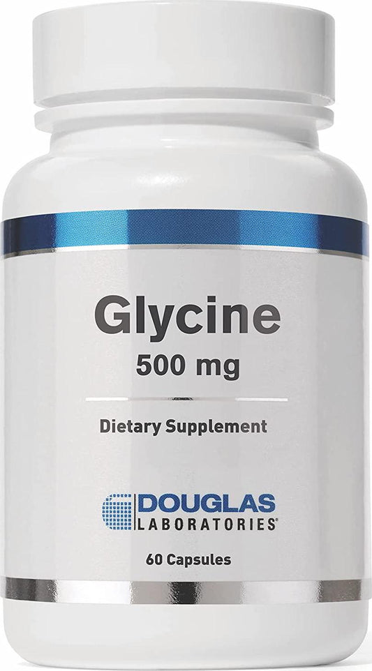 Douglas Laboratories Glycine | Amino Acid Support of Neurological, Gastrointestinal and Connective Tissue Health | 60 Capsules