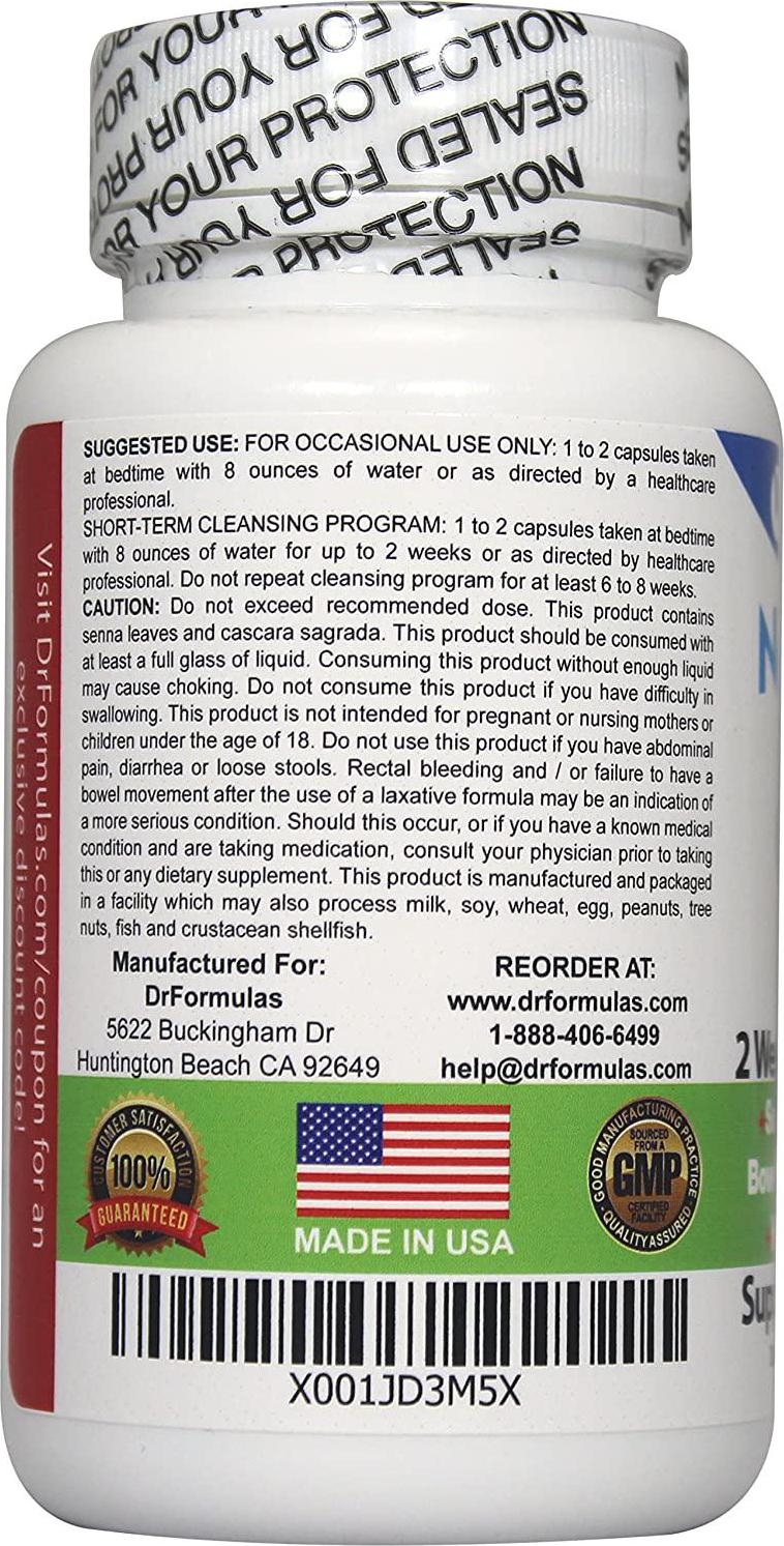 DrFormulas Probiotics for Women Weight Loss | Men and Women Colon Cleanse Detox | Nexabiotic 2 Week Fast and Quick Pills, Diet Supplements (Not Tea)