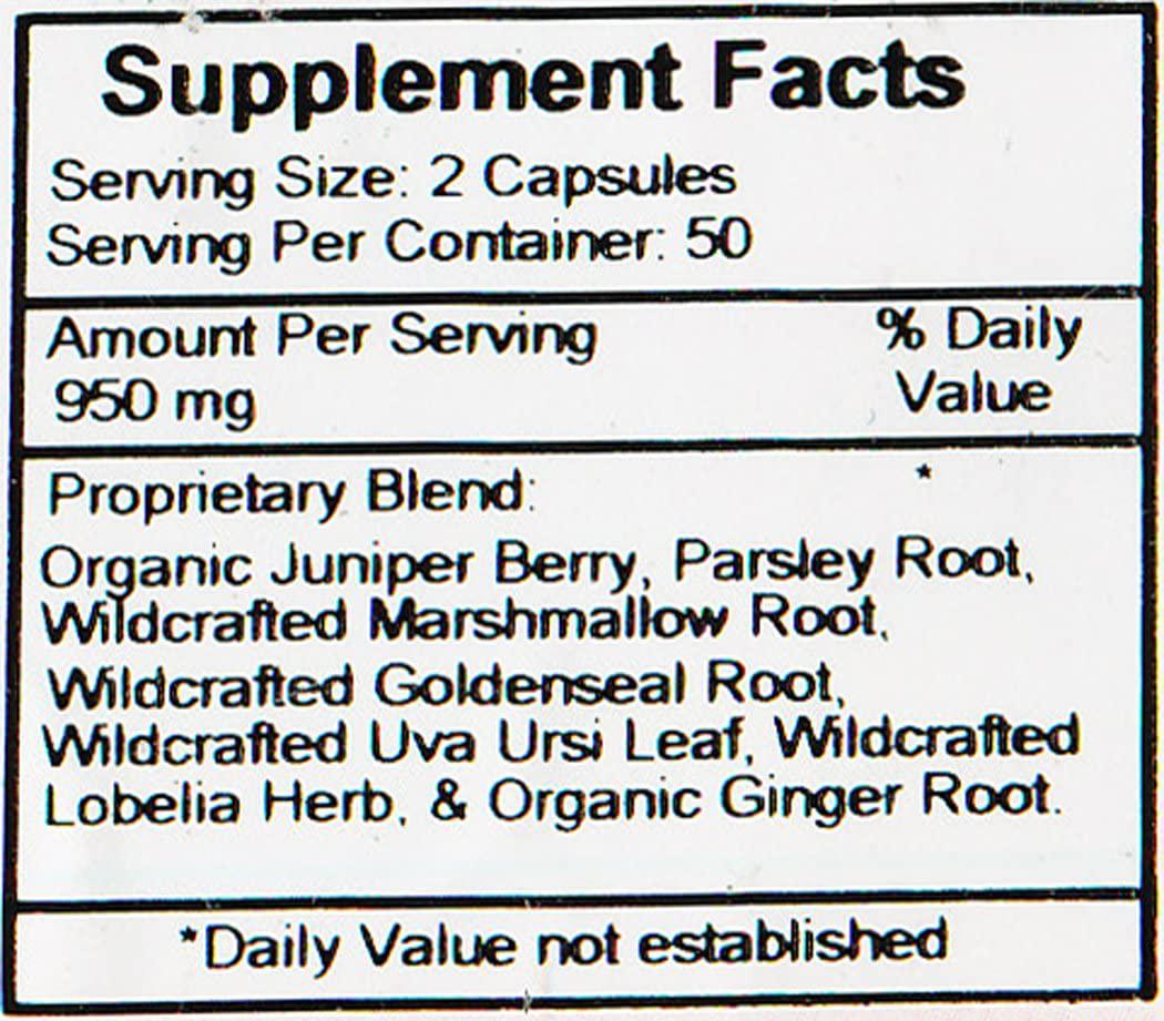 Dr. Christopher's Original Formulas Kidney Formula Capsules, 475 mg, 100 Count