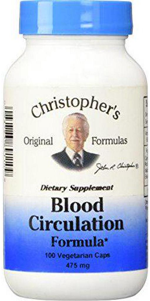 Dr. Christopher Blood Circulation Formula 100 Vegetarian caps