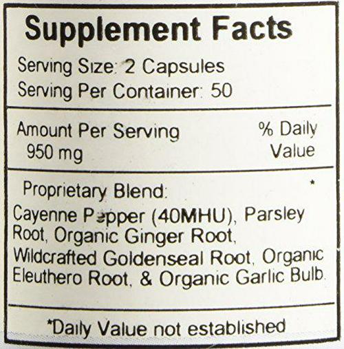 Dr. Christopher Blood Circulation Formula 100 Vegetarian caps