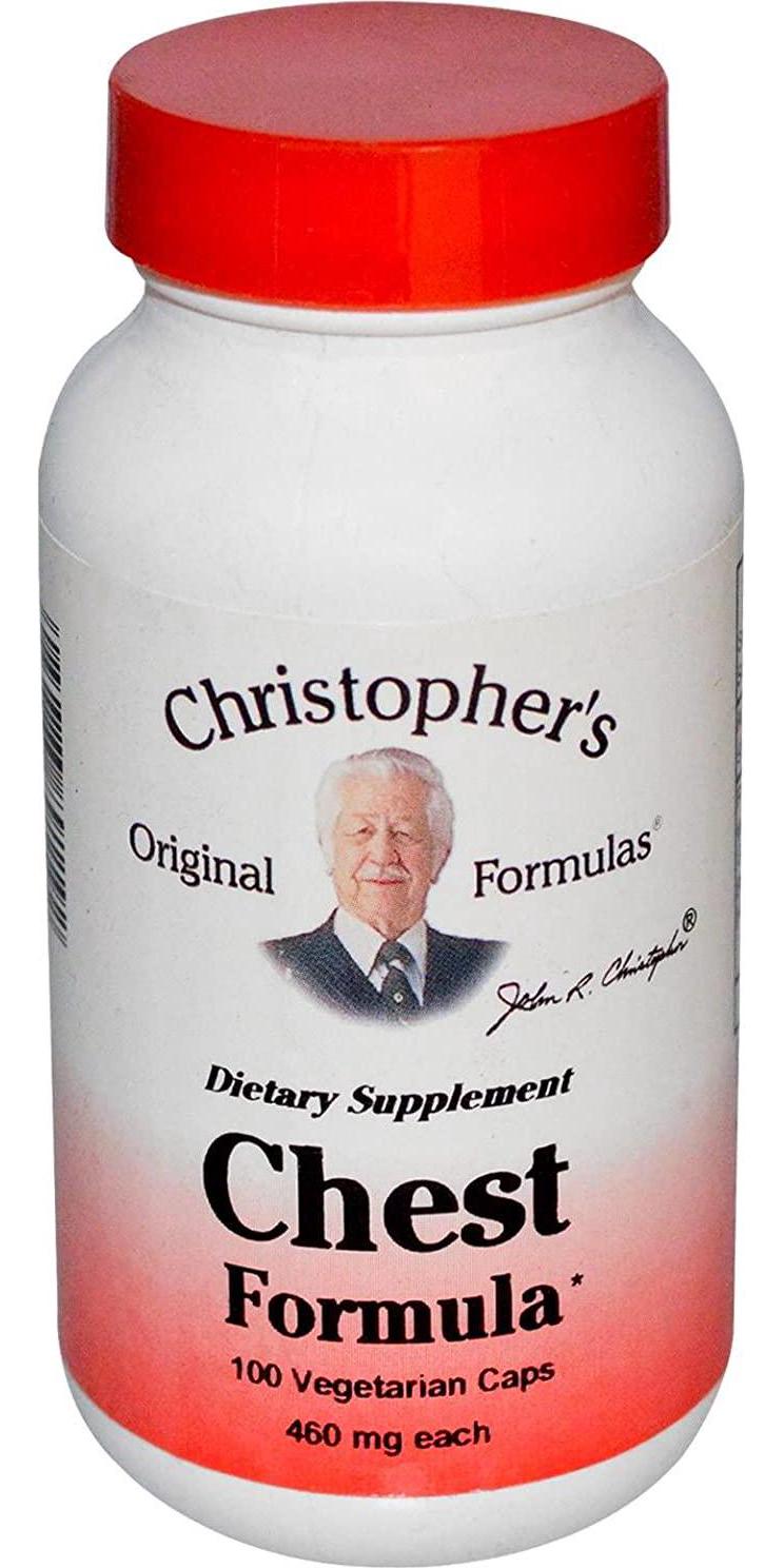 Dr. Christopher's Chest Formula Dr. Christopher 100 Vcaps