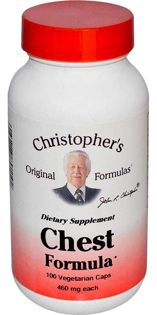 Dr. Christopher's Chest Formula Dr. Christopher 100 Vcaps