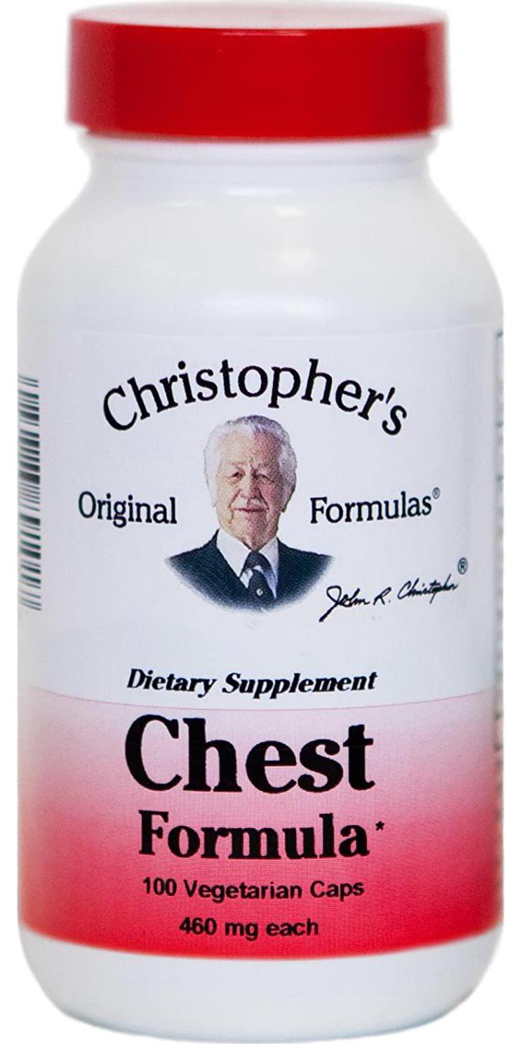 Dr. Christopher's Chest Formula (100 Caps)