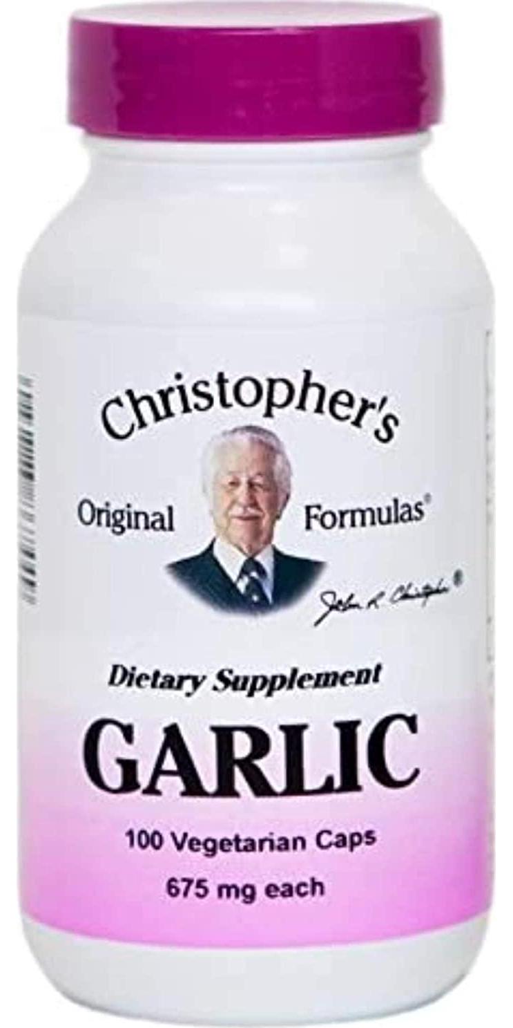 Dr. Christopher's Garlic Dr. Christopher 100 Vcaps
