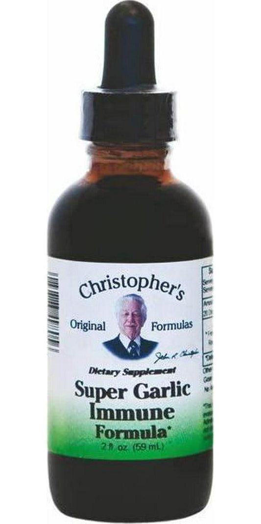 Dr. Christopher's Super Garlic Immune Dr. Christopher 2 Oz Liquid