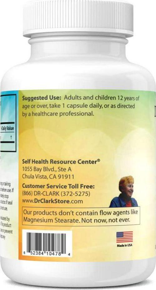 Dr. Clark Arginine, 500mg, 100 Capsules