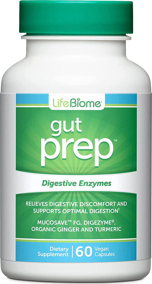 Dr. Drew Sinatra’s LifeBiome Gut Enzymes Delivers 10-Plant-Based Digestive Enzymes to Help Break Down Hard-to-Digest Foods and Ease Intestinal Upset (60 Capsules)