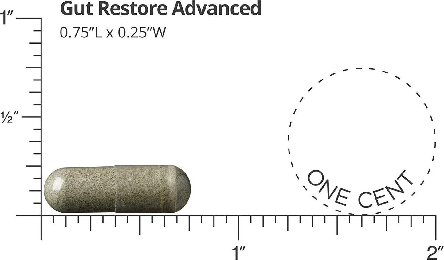 Dr. Drew Sinatra’s LifeBiome Gut Restore Advanced, Maximum Strength Microbiome Probiotic with Fermented Botanicals, 11 Multi Strains, 30 Once-Daily Capsules, Vegetarian, Soy-, Dairy-, and Gluten Free