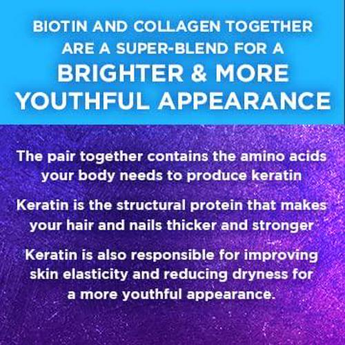 Dr. Emil Nutrition Multi Collagen Peptides Plus Biotin and Vitamin D. Supports Hair, Skin, Nails, Joints, and Gut Health. 30-Day Supply.