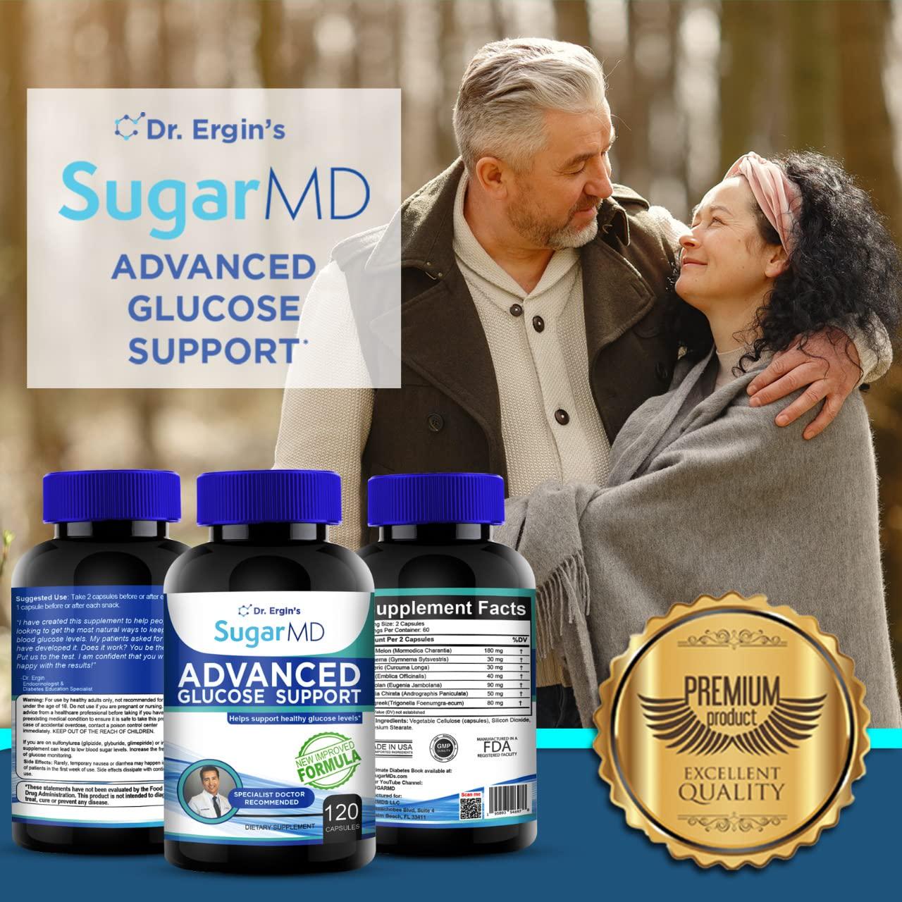 Dr. Ergin&#039;s SugarMD Glucose Support (120 Capsules)