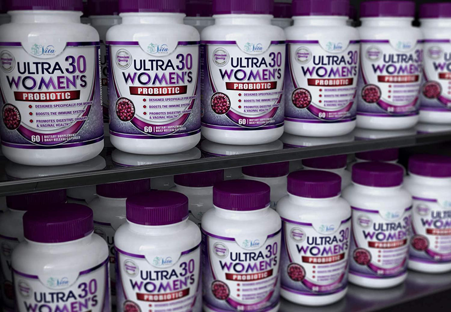 Dr Formulated Probiotics for Women - Once Daily Womens Probiotic Supplement for Digestive and Urinary Health Raw Organic Delayed Release Veggie Capsule + Prebiotics 30 Billion CFU 18 Strains