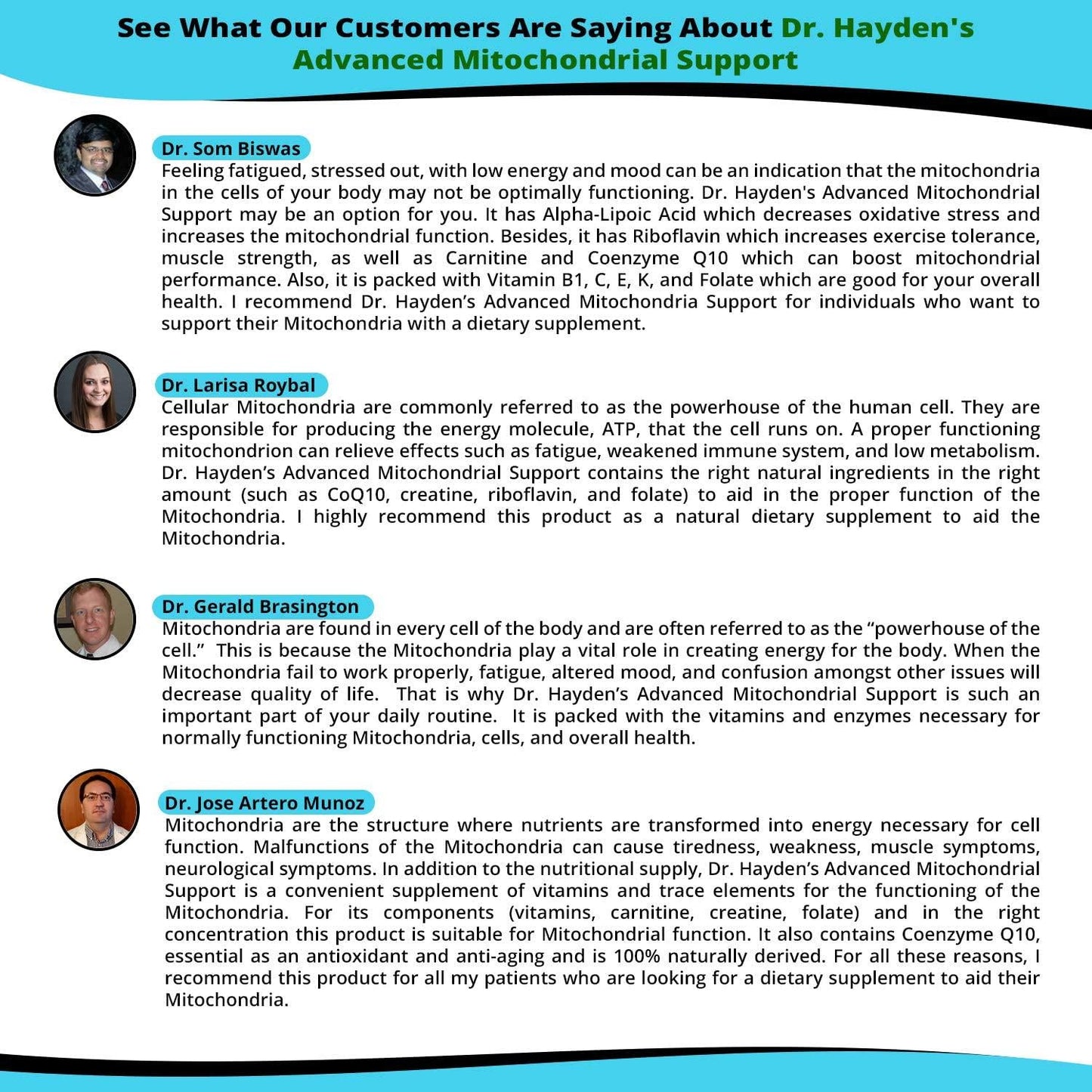 Dr. Hayden's Advanced Mitochondria Support