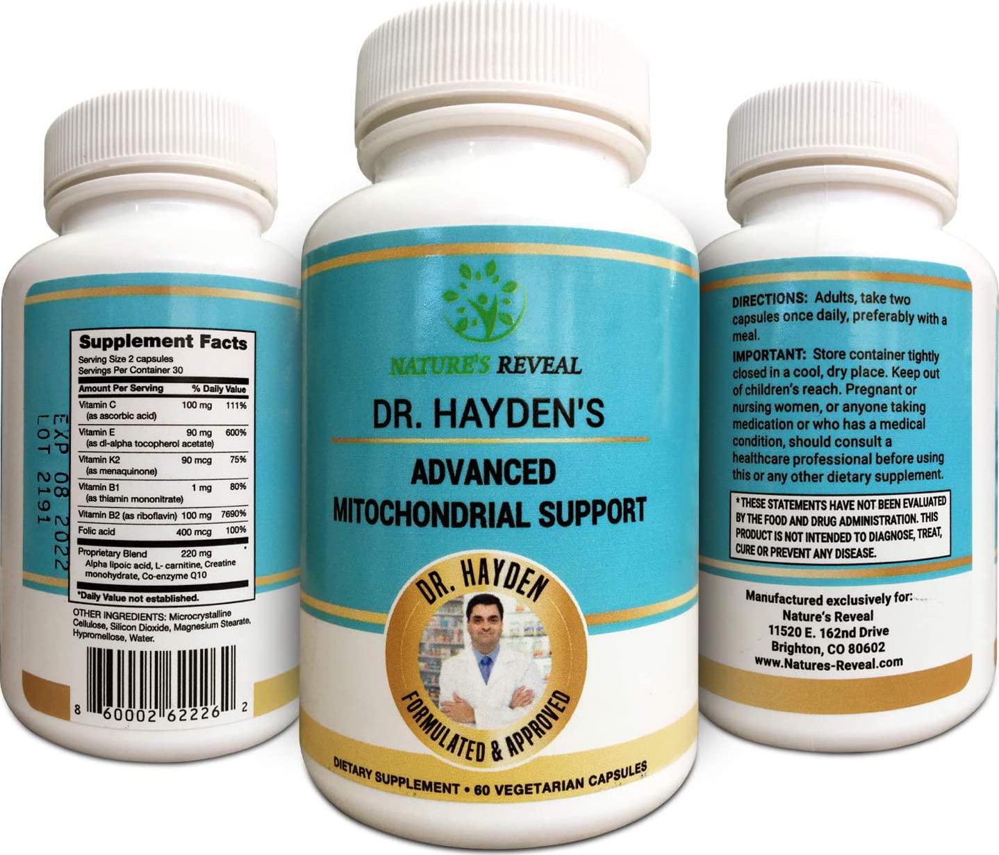 Dr. Hayden's Advanced Mitochondria Support