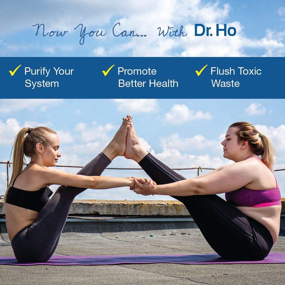 Dr. Ho Cleanse and Restore - Detox-Eliminate Built-up Toxins and Waste; Relieve Discomfort from Constipation, Gas, and Upset Stomach; Feel Lighter, Slimmer Energize Gluten Free Fiber Rich Detoxification
