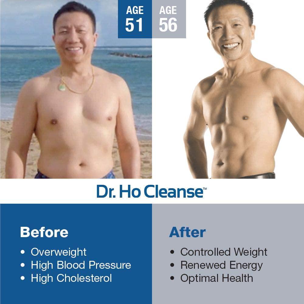 Dr. Ho Cleanse and Restore - Detox-Eliminate Built-up Toxins and Waste; Relieve Discomfort from Constipation, Gas, and Upset Stomach; Feel Lighter, Slimmer Energize Gluten Free Fiber Rich Detoxification