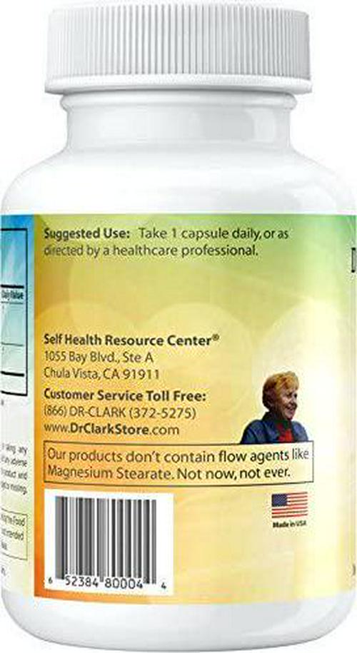 Dr. Hulda Clark Green Black Walnut Blend Vegetarian Supplement, 360mg, 60 Capsules