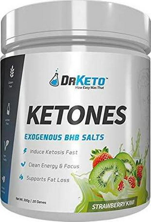 Dr. Keto Ketones, Strawberry Kiwi 300 g,, Strawberry Kiwi 300 grams