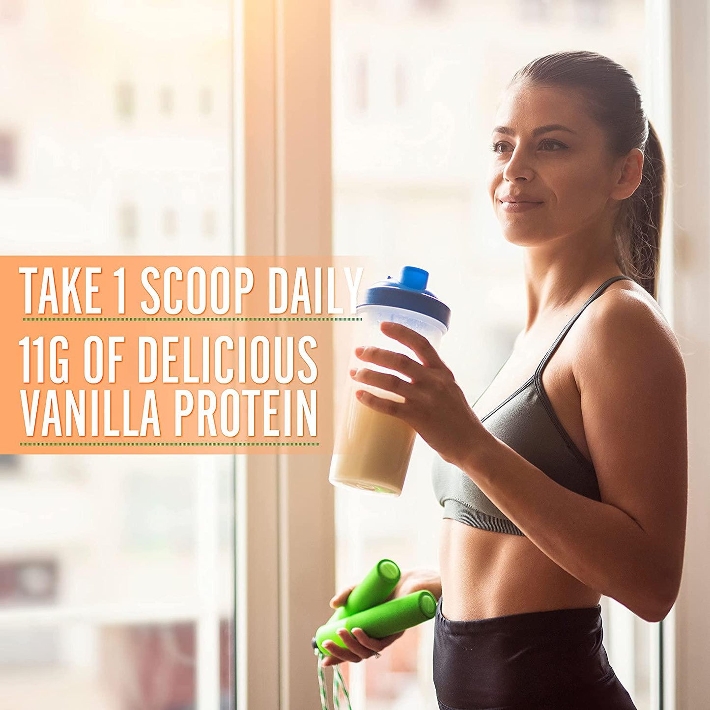 Dr. Matthew Collagen Peptides Vanilla Powder with Biotin, Vitamin C and Hyaluronic Acid