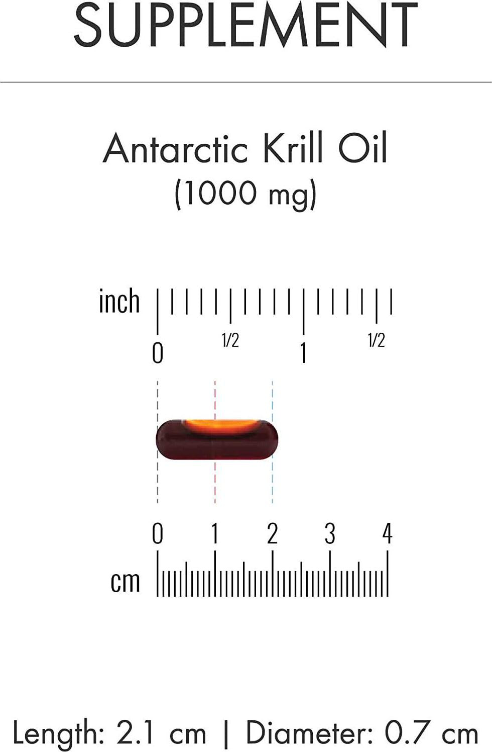 Dr. Mercola Antarctic Krill Oil, 30 Servings, MSC Certified, Non GMO, Soy-Free, Gluten Free, 60 Count (Pack of 1)