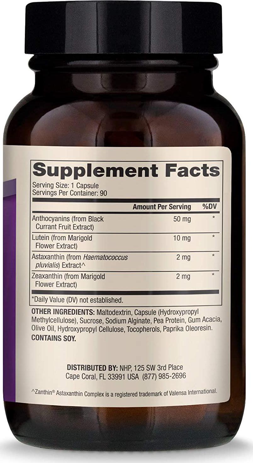 Dr. Mercola, Eye Support with 10 mg of Lutein Dietary Supplement, 90 Servings (90 Capsules), Non GMO, Gluten Free