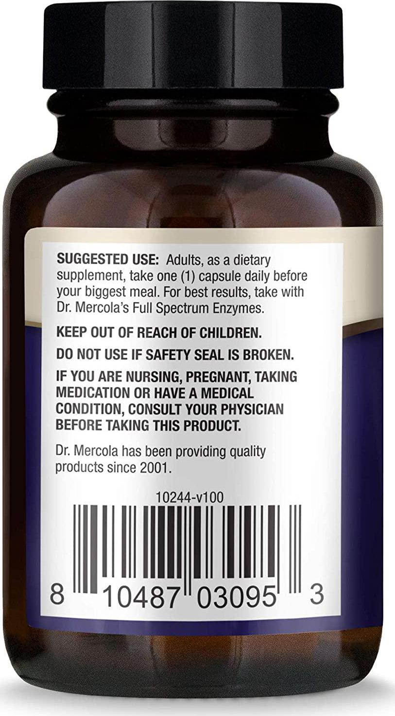Dr. Mercola Gallbladder Enzymes, 30 Capsules
