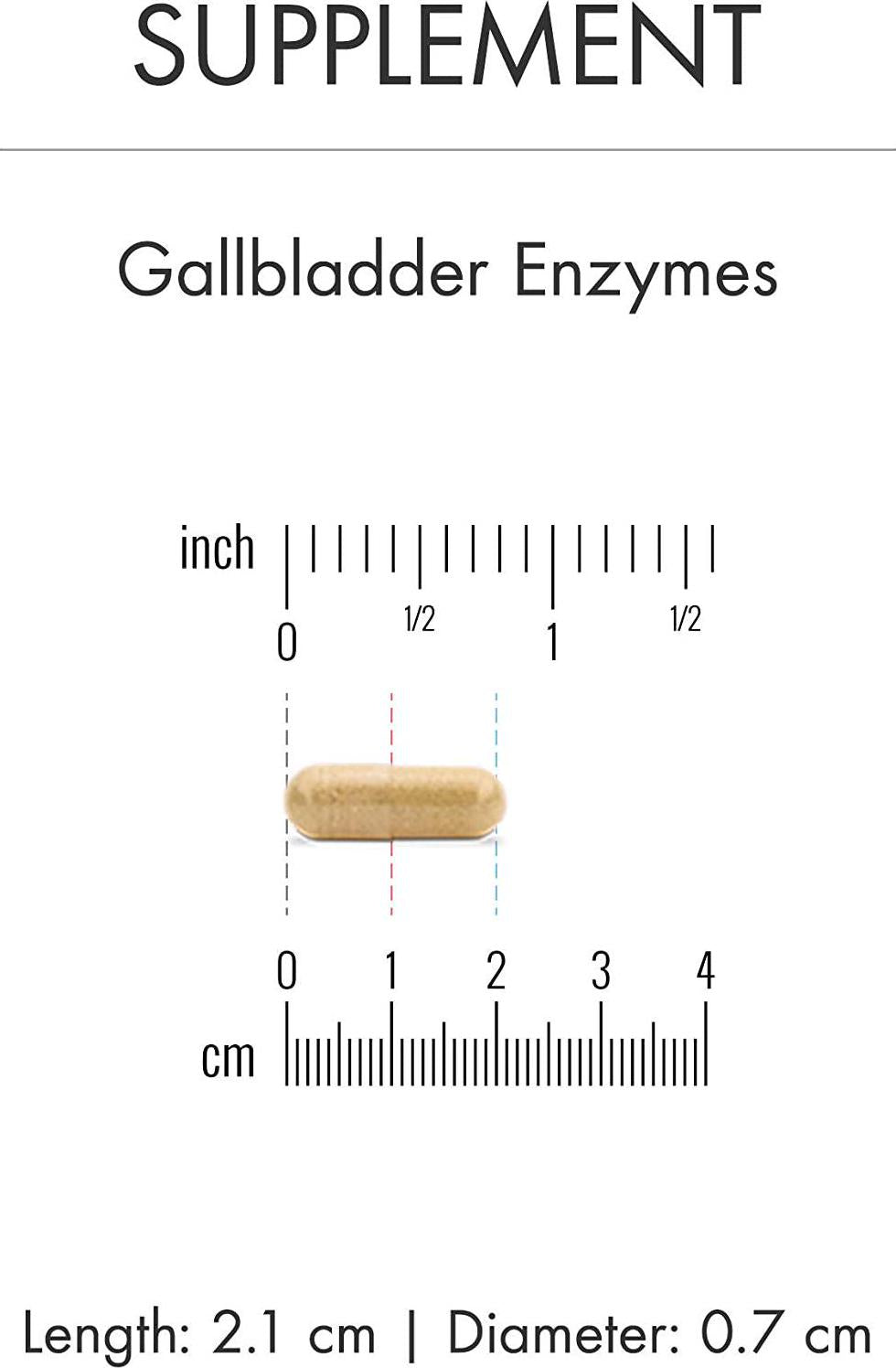 Dr. Mercola Gallbladder Enzymes, 30 Capsules