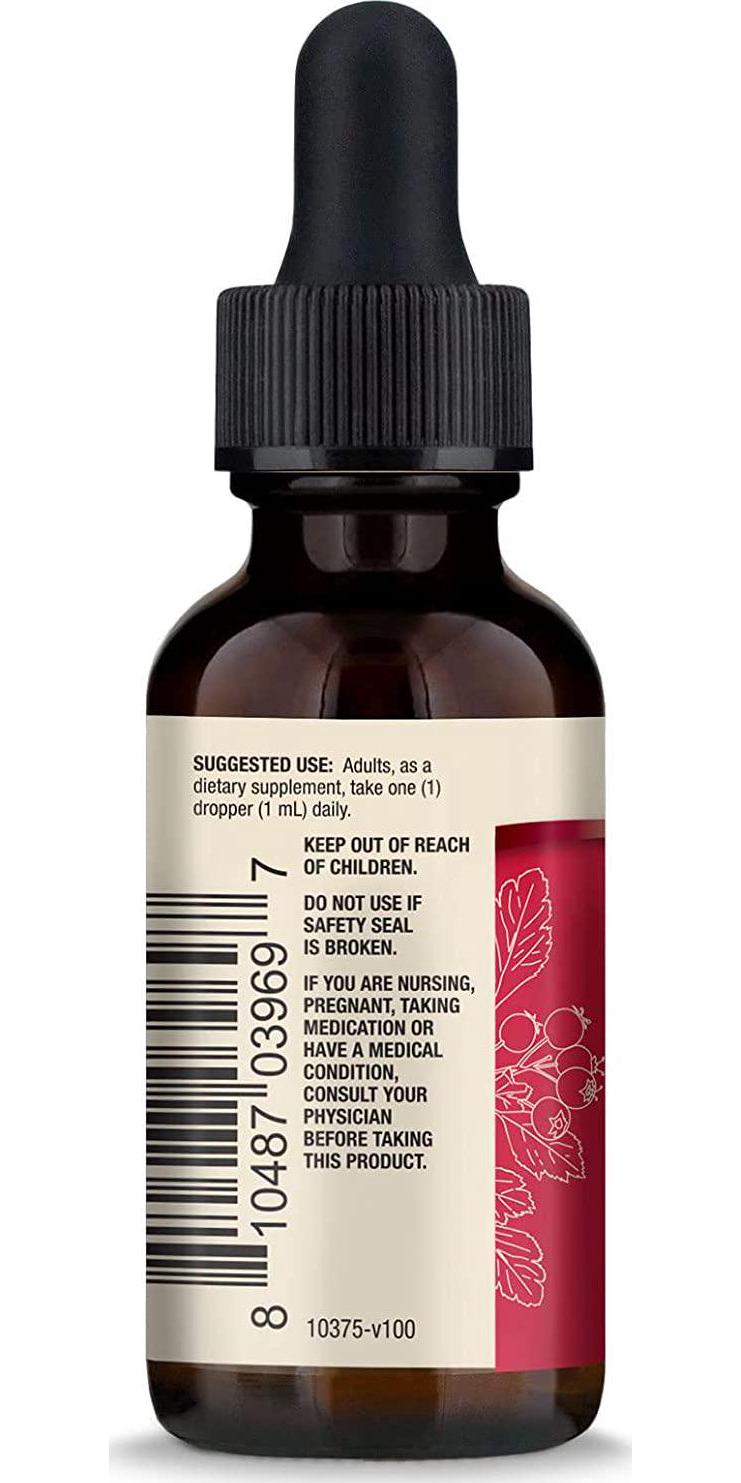 Dr. Mercola Organic Hawthorn and Hibiscus Liquid Drops Dietary Supplements, 30 Servings (30 Droppers), Non GMO, Gluten Free, Soy Free, USDA Organic