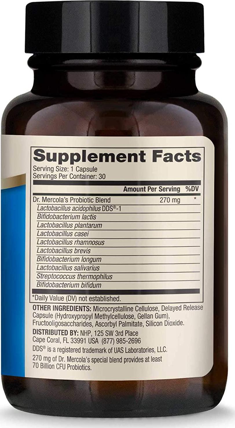 Dr. Mercola Premium Products - Complete Probiotics - 60 Capsules