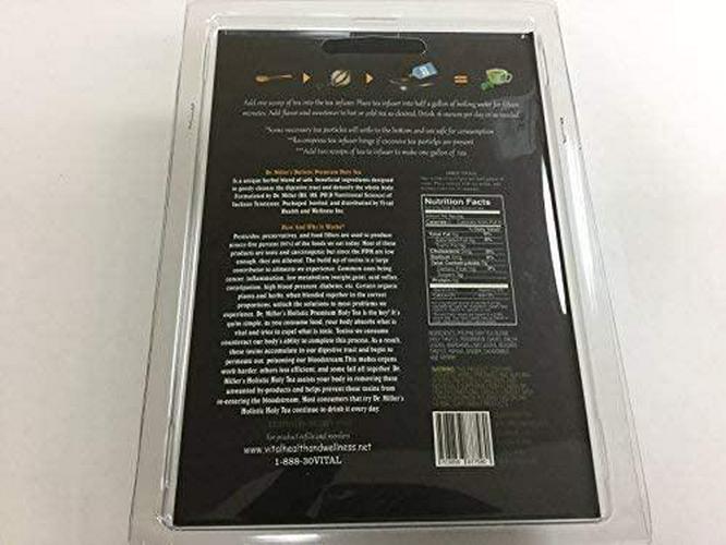 Dr. Miller's Holy Tea, Weight Loss, Detox, Energy -4 Gallons, 15 Mins- Basic Tea Brewing Kit-