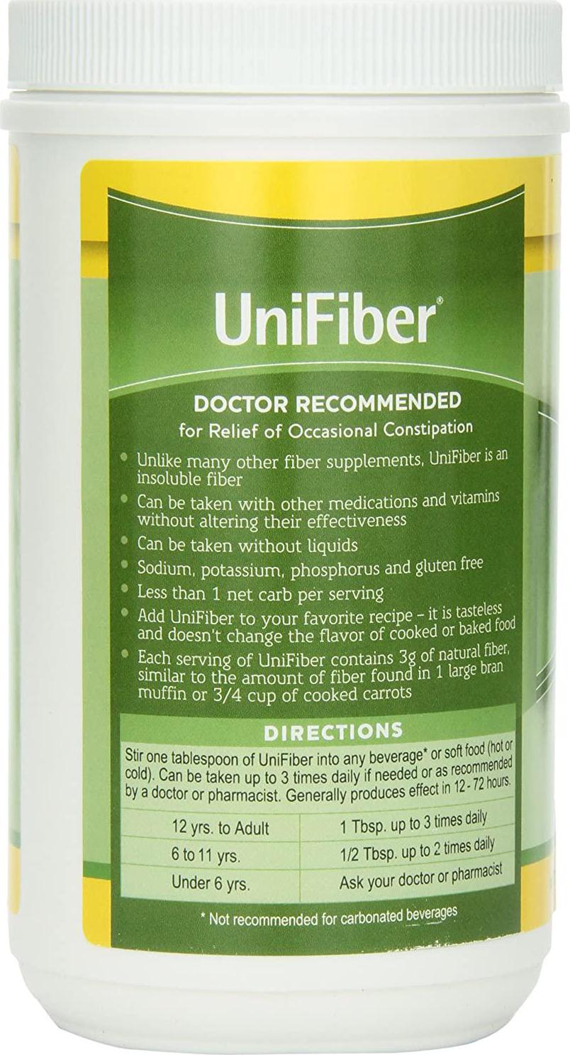 Dr. Natura Unifiber, Natural Fiber Supplement, 8.4-Ounce